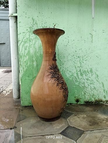 xına dekoru: Bir vaza, Keramika — 3