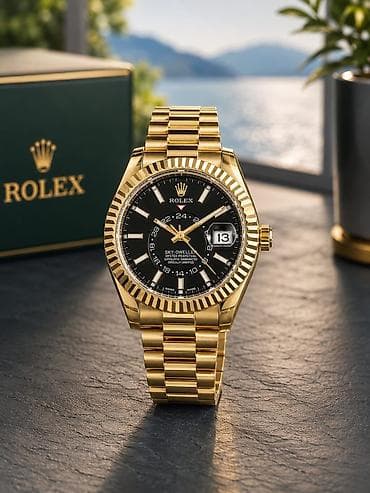 bil: Yeni, Qol saatı, Rolex, rəng - Yaşıl — 6