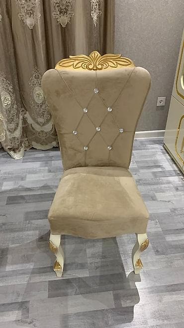 stol destleri: Qonaq otağı üçün, Açılan, Dördbucaq masa, 6 stul — 6