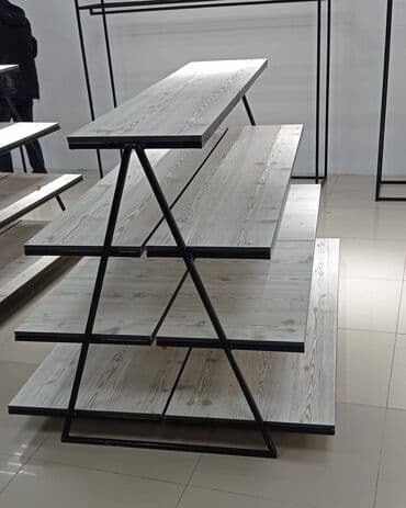 dibçək rəfi: Stellaj(sifarişlə) Stend_vitrin_sifarish 🏪 İstənilən Hər növ — 7
