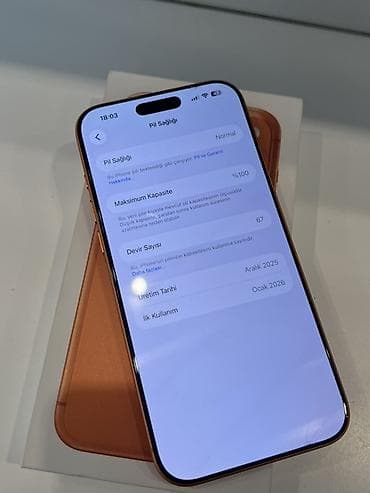 iphone 9 telefon: 256 GB, Narıncı, Face ID — 5