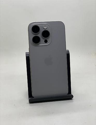 iphone adapteri: IPhone 15 Pro, 256 GB, Natural Titanium, Zəmanət, Kredit, Simsiz şarj — 2