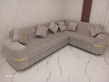 Künc divan dəsti – müasir dizayn - Model: L formalı künc divan -