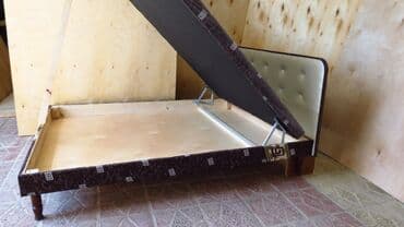 спальный кровать: Новый, Двуспальная кровать, С подъемным механизмом, Без матраса, Без выдвижных ящиков, Азербайджан — 7