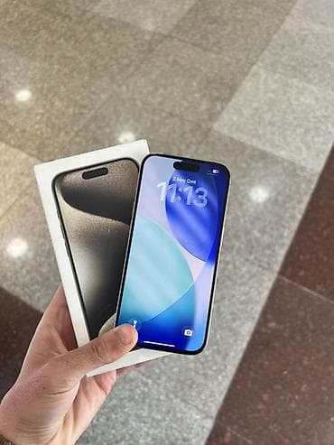 iphone x ekranı: IPhone 15 Pro, 128 GB, Natural Titanium, Face ID — 2