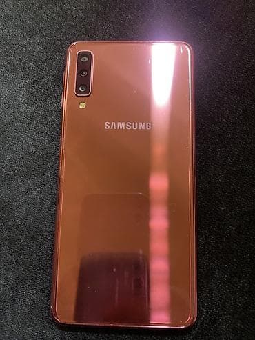 Samsung Galaxy A7 2018, 64 GB, rəng - Bənövşəyi, İki sim kartlı