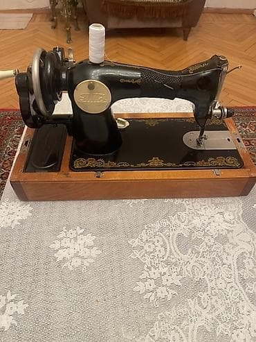 Mexaniki tikiş maşını – stolüstü, qoldan fırladılan model — 6