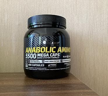 İdman qidaları: Məhsul: Olimp Sport Nutrition Anabolic Amino 5500 Mega Caps (Black — 1