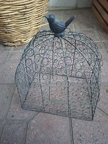 tor setkalar: Dekorativ metal tor örtük/klosh - Material: möhkəm metal məftildən — 1