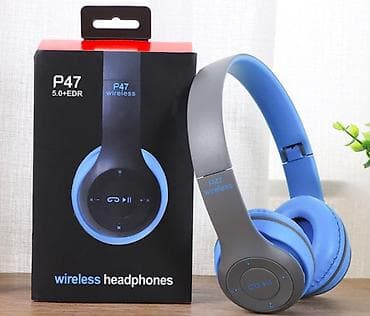 kou zone wireless lavalier microphone: P47 Wireless Over‑Ear Qulaqlıq - Bağlantı: Bluetooth 5.0 + EDR - Növ — 3