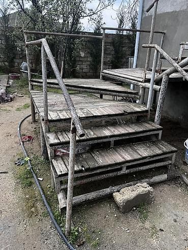 taxta salban: İşlənmiş Pilləkən məhəccəri, Polad — 3