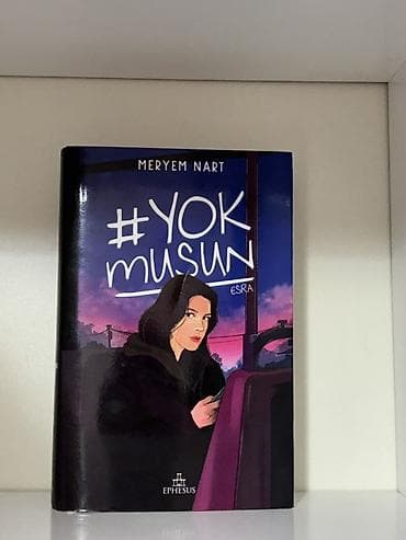 1 kitabdır 2 üzlüdür ciltli poster yanında Məhsul: “#Yok musun” –
