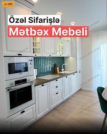 Мебель на заказ: Özəl sifarişlə mətbəx mebeli – funksional və estetik həllər - Klassik — 1