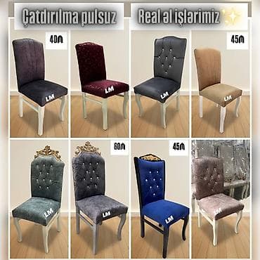 perla stul: Oturacaqlar / Stullar. Sifarişlə və yeni📌 Qiymət : 40₼( 1 ədədi) — 1