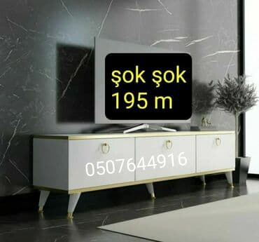 mətbəx rəfləri: Yeni, Düz TV altlığı, Polkalı, Laminat, Azərbaycan — 1