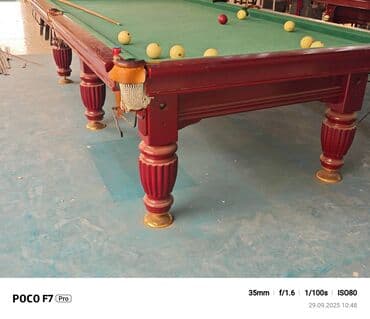 мраморный бильярдный стол цена: Bilyard stolu satilir Qara mermer.fabrik istehsalidi.vezyeti cox — 4