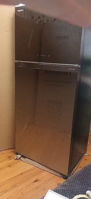 samsuq a 10: Yeni 2 qapılı Toshiba Soyuducu Satılır, rəng - Qara — 4
