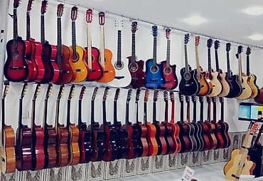 Yeni model gitara və gitaralar Rast musiqi alətləri mağazasının