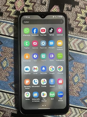 samsung pro 2: Samsung Galaxy A10s, 32 GB, rəng - Qara, Barmaq izi — 3