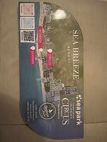 tamada: Sea Breeze Resort üçün VIP CARD – 1+1 endirim kuponları paketi Məzmun — 2