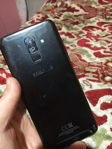 kamera saat: Samsung Galaxy A6 Plus, 32 GB, rəng - Qara, İki sim kartlı — 1