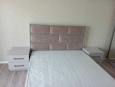 ucuz krafat: Yeni, İkinəfərlik çarpayı, Bazalı, Matras ilə, Siyirməsiz — 6