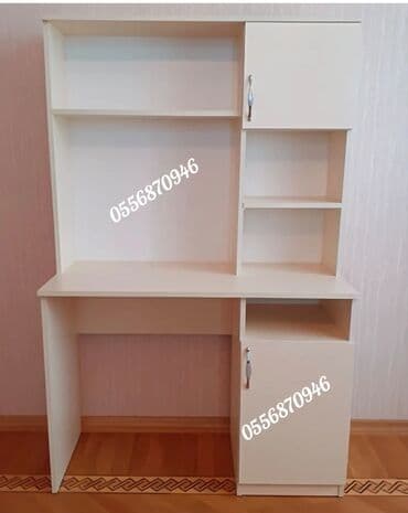 tek taxtlar: Oğlan və qız üçün, Yeni, Siyirməli, Yazı masası, Stulsuz — 3