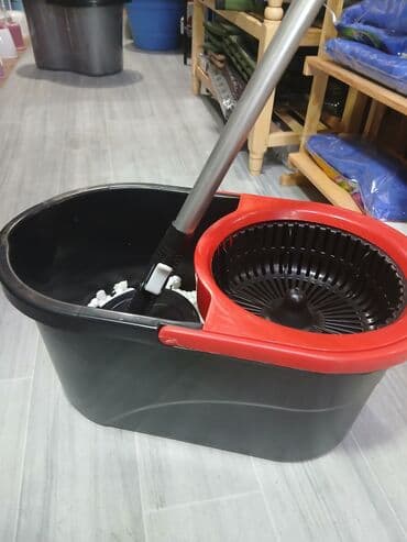 набор для рисования в баку: Fırlanan mexanizmli bu mop və vedrə dəsti döşəmələrin təmizlənməsi — 2