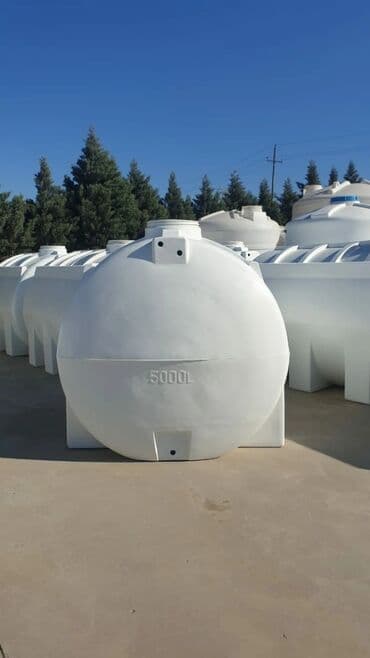 plasmas cənlər: Бак, Пластик, 3000 л. л, Новый, Бесплатная доставка — 6
