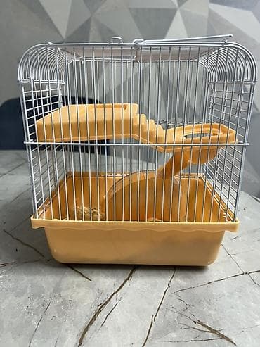 Xirdavat heyvanlar üçün qəfəs 2 ədəd cunqarik - Material: möhkəm