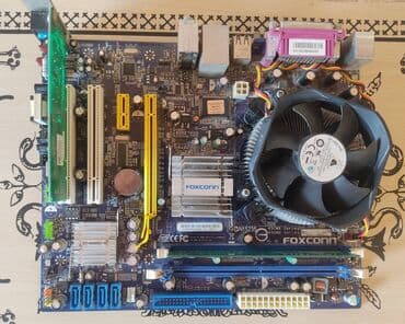 Материнская плата Ana plata, CPU, RAM, Soyuducu, Б/у