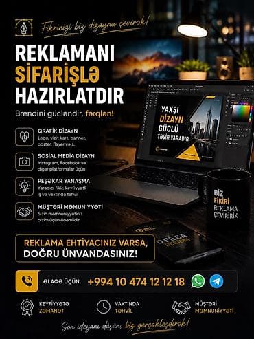 Elan sifarişlə hazırlanır, qiymət razılaşma yolu ilə müəyyən edilir lalafo.az -da Elan sifarişlə hazırlanır, qiymət razılaşma yolu ilə müəyyən edilir