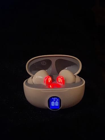 Bluetooth TWS simsiz qulaqlıqlar + şarj qutusu Yenidir - Rəng: ağ -