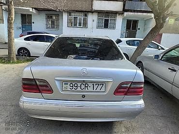 Mercedes-Benz E-Class (W210), gümüş rəngli sedan. Xüsusiyyətlər və — 6