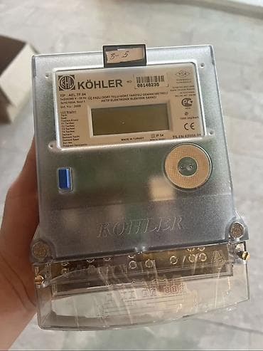 Təmir və tikinti: KÖHLER AEL.TF.04 – üç fazlı, dörd telli, çoxtarifəli aktiv elektron — 2