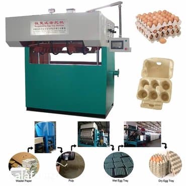 гипса картон: Karton Yumurta Tepsisi istehsal edən aparat Quşçuluğun geniş yayıldığı — 3