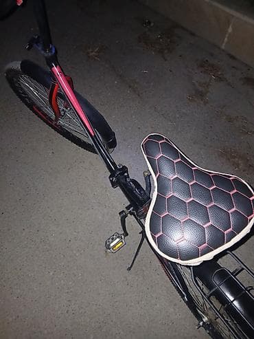 velosiped 29 ucuz: STELS şəhər/komfort velosipedi - Rəng: qara-qırmızı - Çərçivə: aşağı — 3