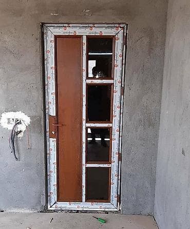 Sifarişlə əl işləri: İstənilən növ və ölçüdə plastik qapıların yığılmasını istər nağd — 7