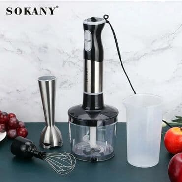 sonifer mixer qiymetleri: 4ün 1 Sokany blenderi 4 hissədən ibarət çox keyfiyyətli, dözümlü — 3