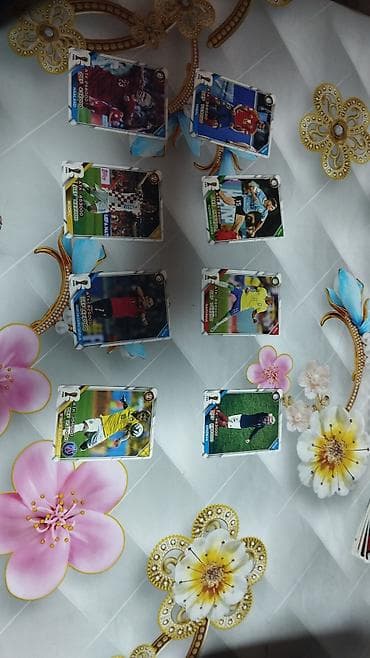 Futbol kolleksiya kartları dəsti - Müxtəlif seriyalardan futbolçu — 1