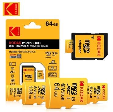 e60 aksesuar: Kodak micro SD kart. 64 GB. ORIGINAL AĞZI BAĞLI QUTU Mobil telefonlar — 1