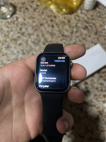 smart telecom: Smart saat, Apple, Suya davamlı, rəng - Qara — 4