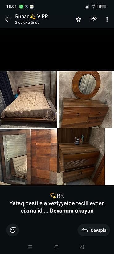 carpayllar: 💫RR Yataq desti ela veziyyetde tecili evden cixmalidi Qiymet 500 azn — 1