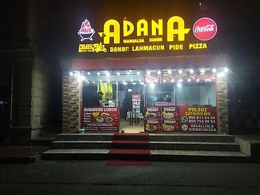 Hazır biznes ADANA – manqalda dönər, lahmacun, pide və pizza Menyu: -