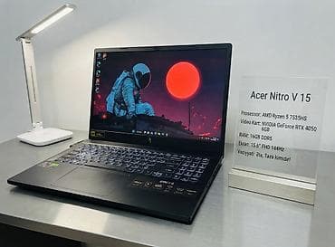 e reader: İşlənmiş Acer Nitro, 15.6 ", AMD Ryzen 5, 512 GB, Ünvandan götürmə — 1
