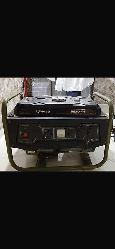 NEVA HE3600N-6 benzin generator Xüsusiyyətlər: - Tip: Daşına bilən