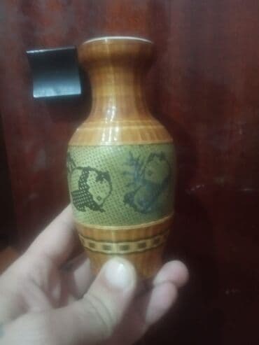 süni güllər: Dekorativ kolleksiya dəsti - Taxta yelkənli gəmi maketi: Əl işi — 2