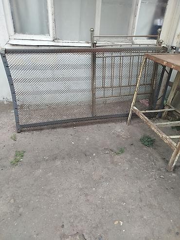 qapı setka: Metall tor panjur bölmələri - Məhsul: dəmir karkaslı, xırda gözlü — 1