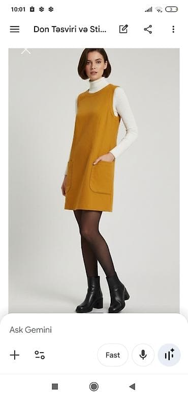 Qadın geyimləri: Gündəlik don, Mini, S — 1