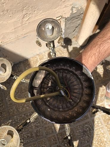 lüst: Çılçıraq, 6 lampa, Metal — 2